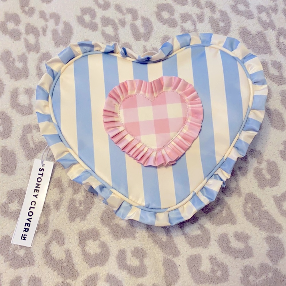 Stoney Clover Lane Ruffle mini Hudrangea heart backpack